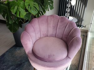 Poltrona color glicine